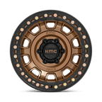 Kmc Km236 Tank Beadlock 17X9 -38 Matte Bronze