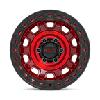 Kmc Km236 Tank Beadlock 17X9 -15 Candy Red