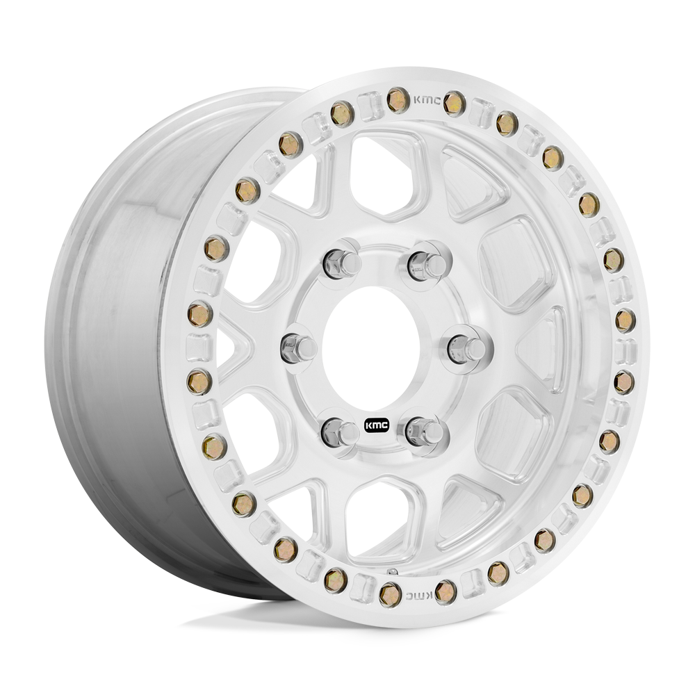 Kmc Km444 Mesa Forged Beadlock 17X9 -12 Raw Machined