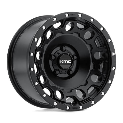 Kmc Km529 Holeshot 17X8.5 +34 Satin Black