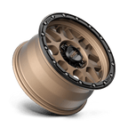 Kmc Km535 Grenade Off-Road 17X9 -12 Matte Bronze W/ M-Black Lip