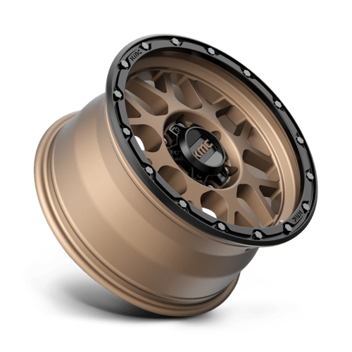 Kmc Km535 Grenade Off-Road 17X9 -12 Matte Bronze W/ M-Black Lip