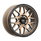 Kmc Km535 Grenade Off-Road 18X8.5 +35 Matte Bronze W/ M-Black Lip