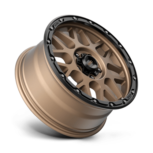 Kmc Km535 Grenade Off-Road 18X8.5 +35 Matte Bronze W/ M-Black Lip