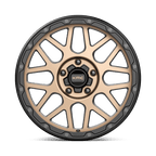Kmc Km535 Grenade Off-Road 18X8.5 +35 Matte Bronze W/ M-Black Lip