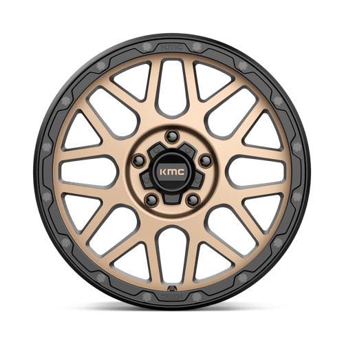 Kmc Km535 Grenade Off-Road 18X8.5 +35 Matte Bronze W/ M-Black Lip