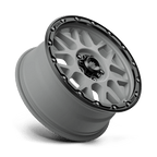 Kmc Km535 Grenade Off-Road 18X8.5 +35 Matte Gray W/ Matte Black Lip