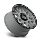 Kmc Km535 Grenade Off-Road 18X8.5 +35 Matte Gray W/ Matte Black Lip