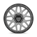 Kmc Km535 Grenade Off-Road 18X8.5 +35 Matte Gray W/ Matte Black Lip