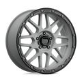 Kmc Km535 Grenade Off-Road 17X9 -12 Matte Gray W/ Matte Black Lip