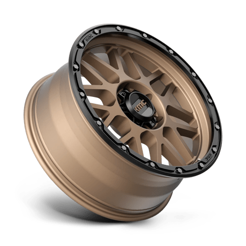 Kmc Km535 Grenade Off-Road 17X9 -12 Matte Bronze W/ M-Black Lip