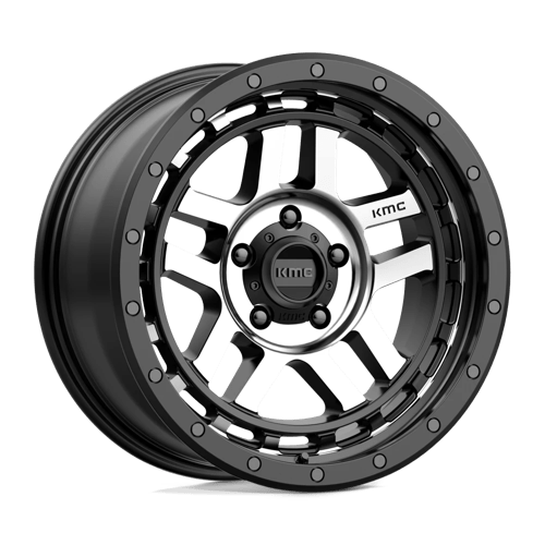 Kmc Km540 Recon 18X8.5 +0 Satin Black Machined