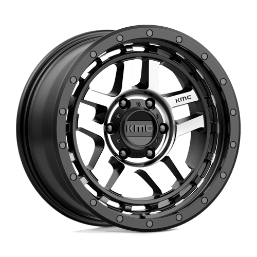 Kmc Km540 Recon 18X8.5 +0 Satin Black Machined