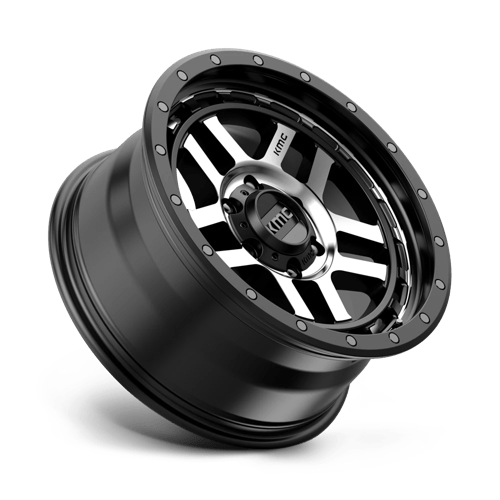 Kmc Km540 Recon 18X8.5 +0 Satin Black Machined