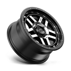 Kmc Km540 Recon 17X8.5 +18 Satin Black Machined