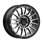 Kmc Km542 Impact 17X8.5 +0 Satin Black Machined
