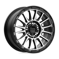 Kmc Km542 Impact 17X9 +18 Satin Black Machined