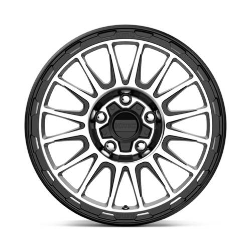Kmc Km542 Impact 16X7 +30 Satin Black Machined