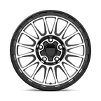 Kmc Km542 Impact 17X8.5 +0 Satin Black Machined