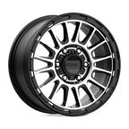 Kmc Km542 Impact 16X8 +0 Satin Black Machined