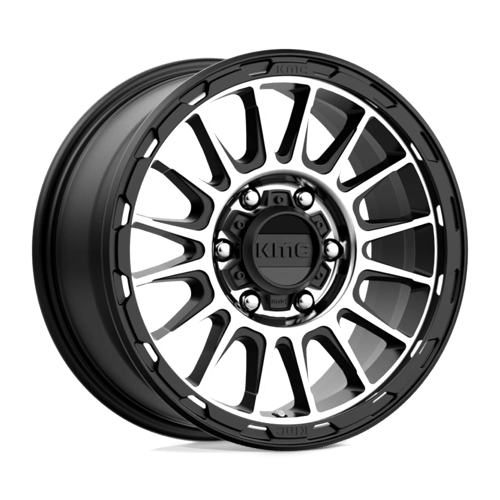 Kmc Km542 Impact 16X8 +0 Satin Black Machined