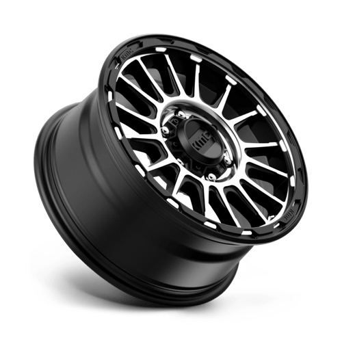 Kmc Km542 Impact 16X8 +0 Satin Black Machined