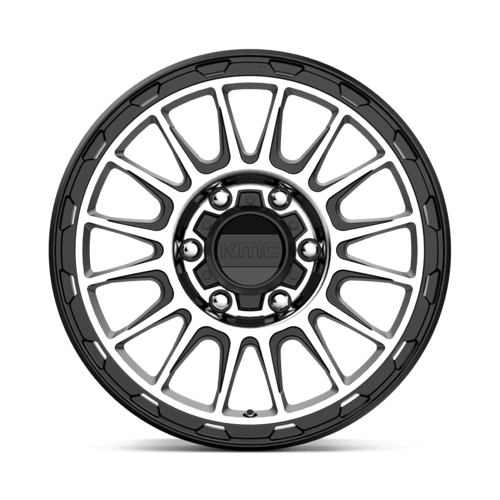 Kmc Km542 Impact 16X8 +0 Satin Black Machined