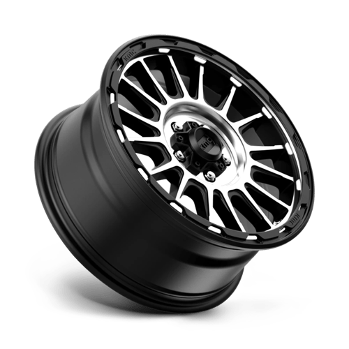 Kmc Km542 Impact 17X8 +35 Satin Black Machined