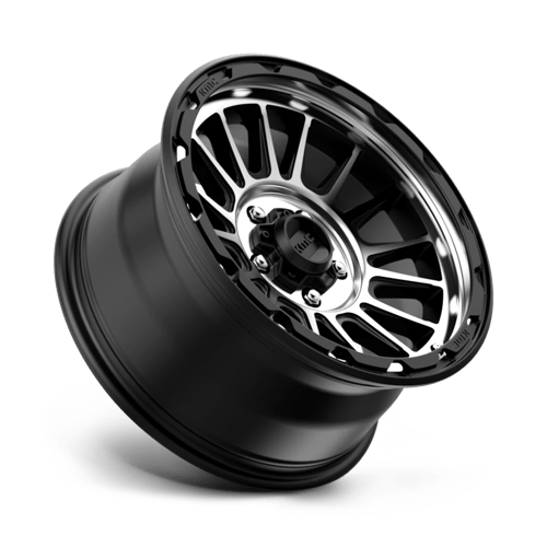 Kmc Km542 Impact 17X8.5 +0 Satin Black Machined