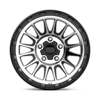 Kmc Km542 Impact 17X8.5 +0 Satin Black Machined