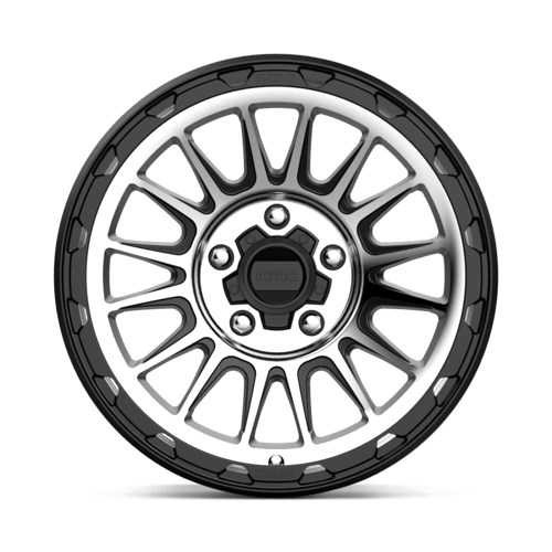 Kmc Km542 Impact 17X8.5 +0 Satin Black Machined