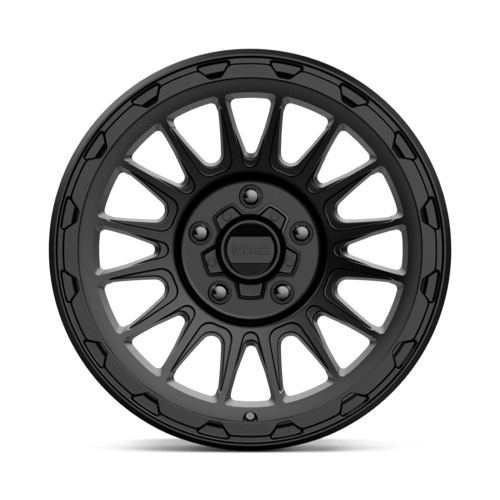 Kmc Km542 Impact 17X8.5 +0 Satin Black