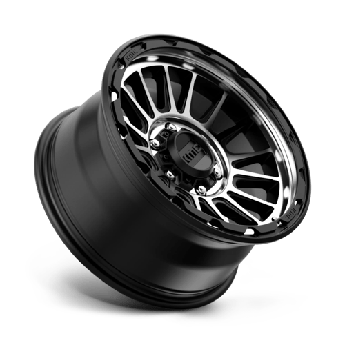 Kmc Km542 Impact 17X8.5 +0 Satin Black Machined