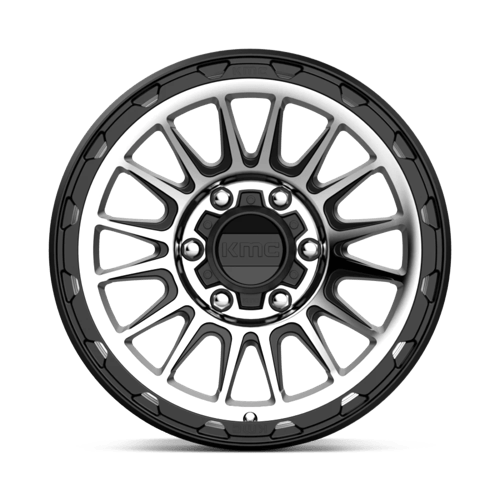 Kmc Km542 Impact 17X8.5 +0 Satin Black Machined