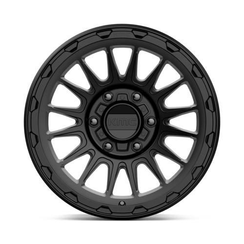 Kmc Km542 Impact 17X8.5 +0 Satin Black