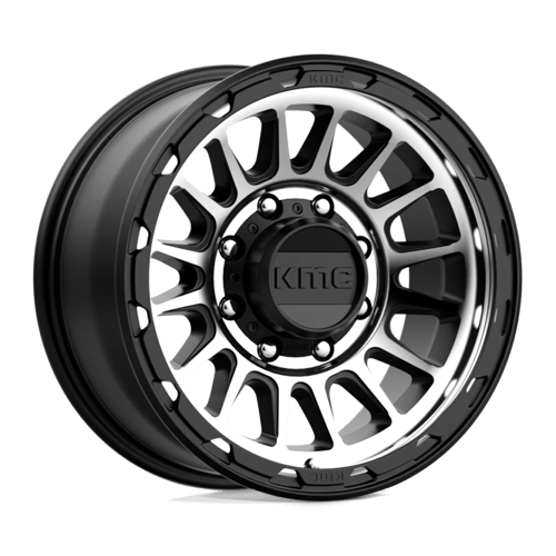 Kmc Km542 Impact 17X8.5 +0 Satin Black Machined