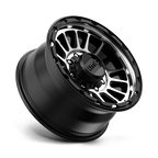 Kmc Km542 Impact 17X8.5 +0 Satin Black Machined