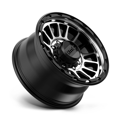 Kmc Km542 Impact 17X8.5 +0 Satin Black Machined