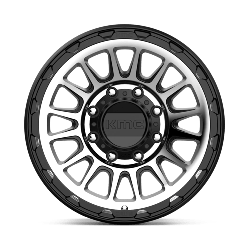 Kmc Km542 Impact 17X8.5 +0 Satin Black Machined