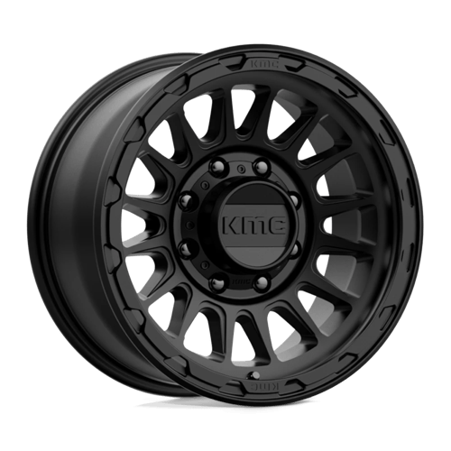 Kmc Km542 Impact 17X8.5 +0 Satin Black