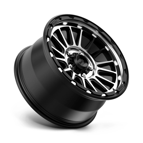 Kmc Km542 Impact 17X9 +18 Satin Black Machined