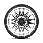 Kmc Km542 Impact 17X9 +18 Satin Black Machined