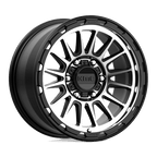 Kmc Km542 Impact 17X9 +18 Satin Black Machined