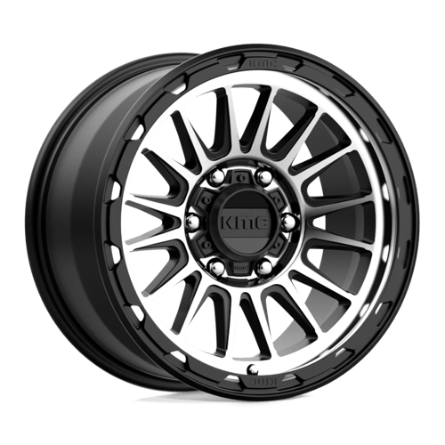 Kmc Km542 Impact 17X9 +18 Satin Black Machined
