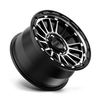 Kmc Km542 Impact 17X9 +18 Satin Black Machined