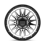 Kmc Km542 Impact 17X9 +18 Satin Black Machined