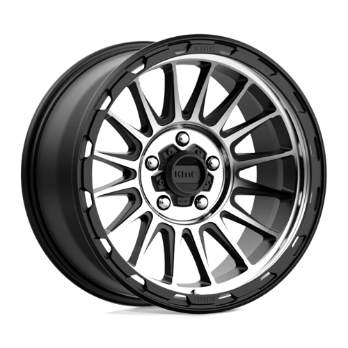 Kmc Km542 Impact 18X9 +0 Satin Black Machined