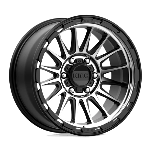 Kmc Km542 Impact 18X9 +0 Satin Black Machined