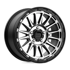 Kmc Km542 Impact 18X9 +18 Satin Black Machined