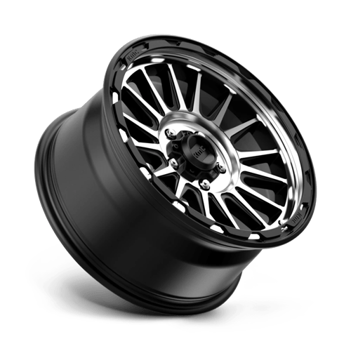 Kmc Km542 Impact 18X9 +18 Satin Black Machined